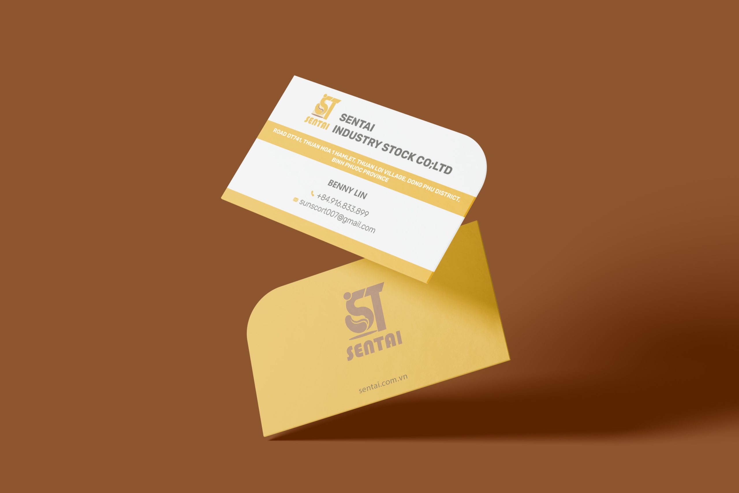 thiết kế logo sentai industry - sme